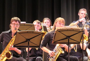 The Didsbury High School Odds Jazz Ensemble at the Heritage Music Festival in Seattle Washington.